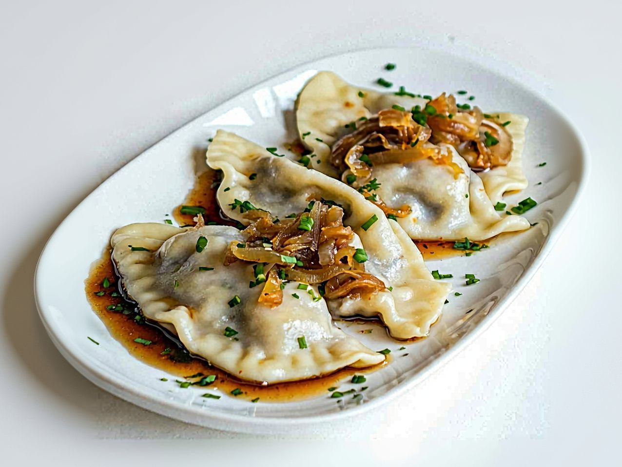 Pierogi z kapustą i grzybami 5szt