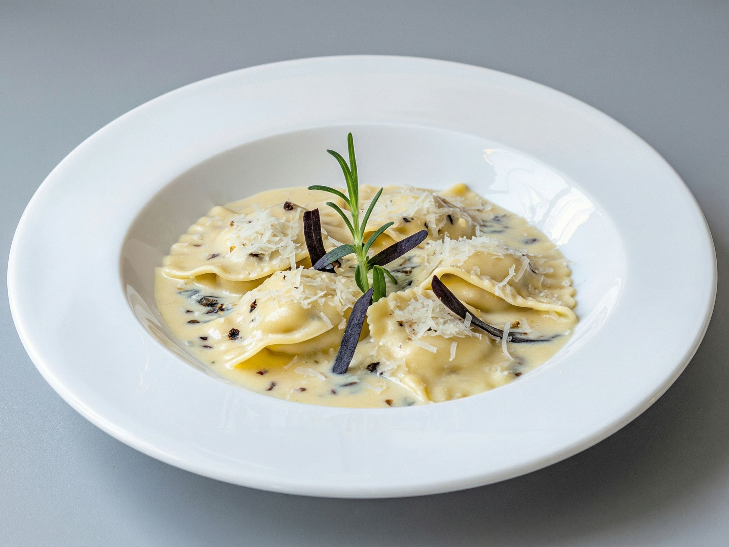Fiorellini riieni con tartufo