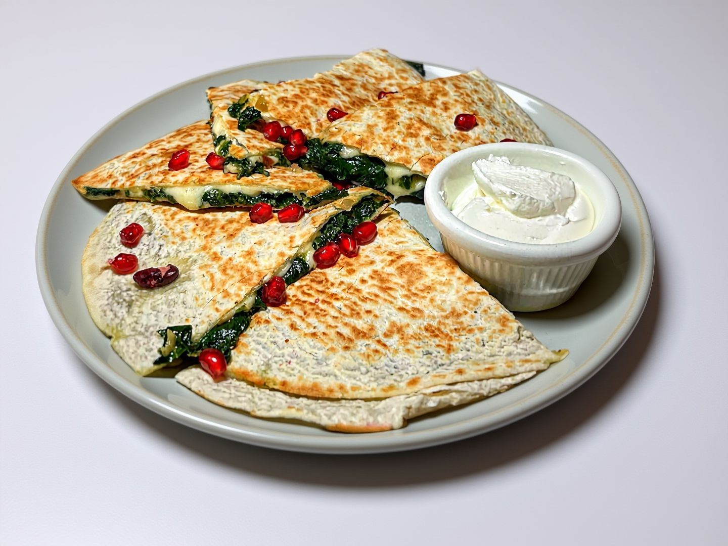 QUESADILLA ZE SZPINAKIEM