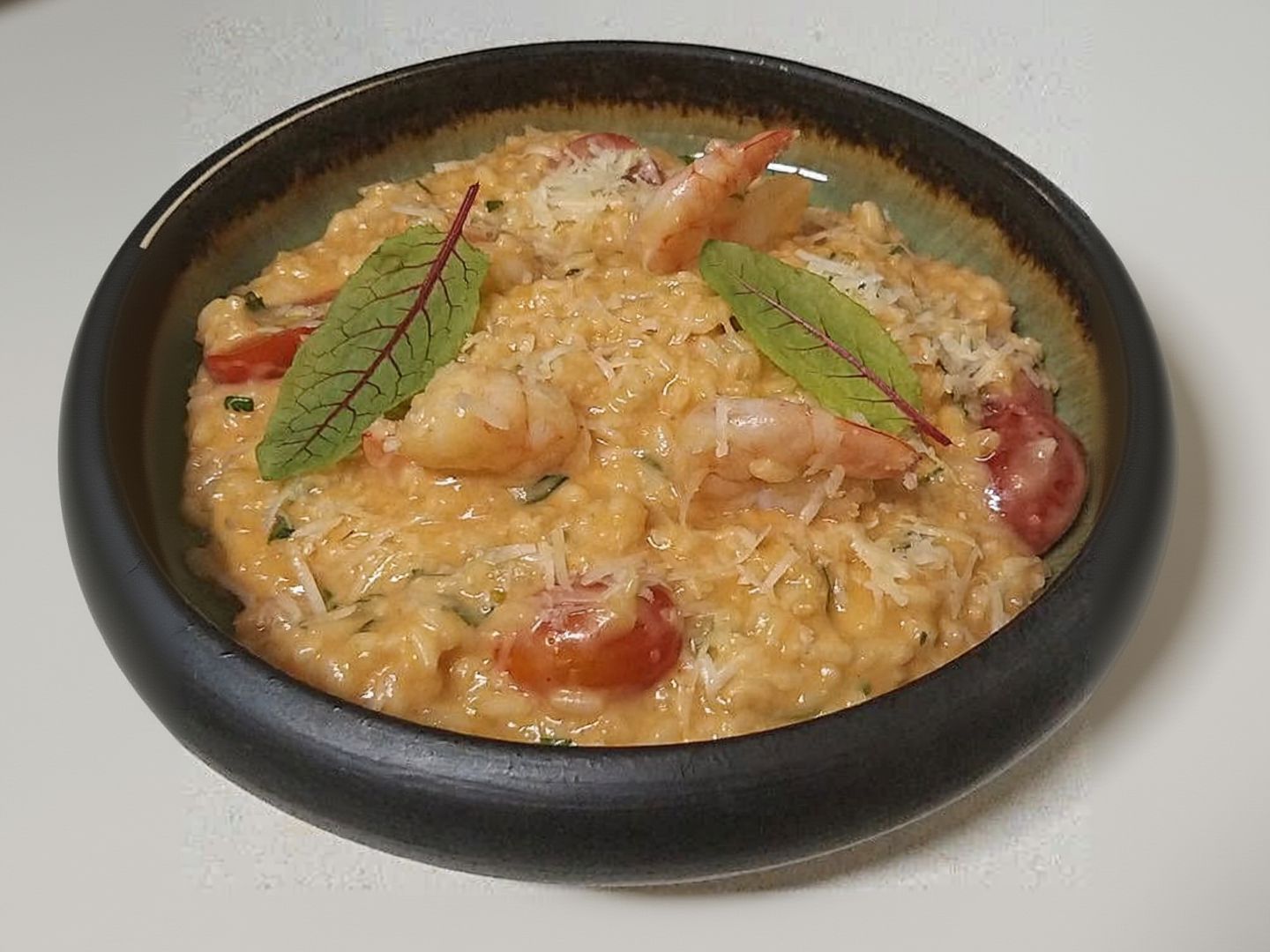 Risotto z krewetkami