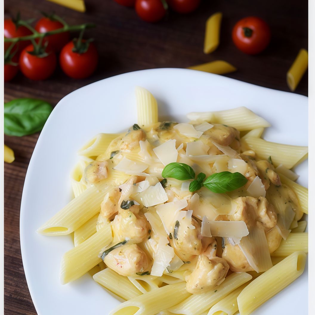 Penne z kurczakiem