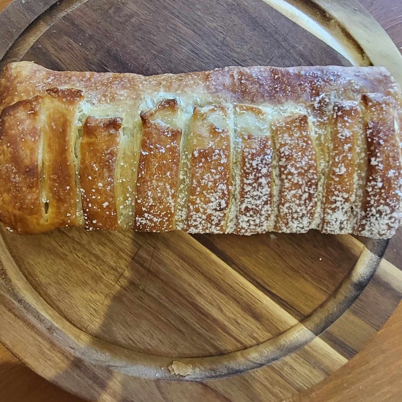 Warkocz banan z czekolada