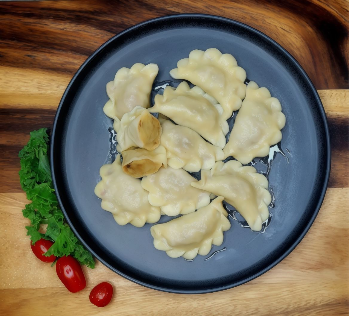 Pierogi z ziemniakami i grzybami