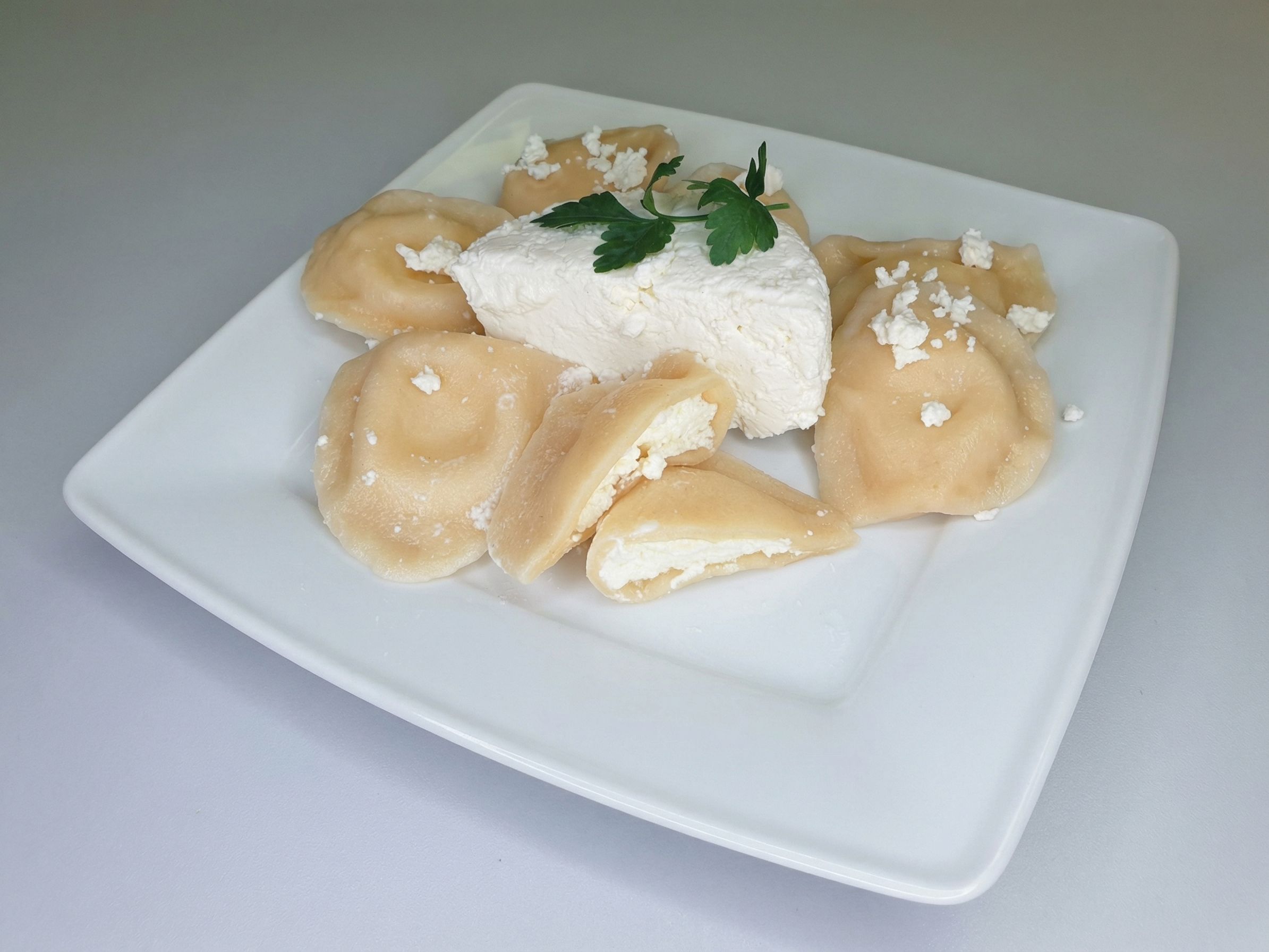 Zestaw pierogi z serem
