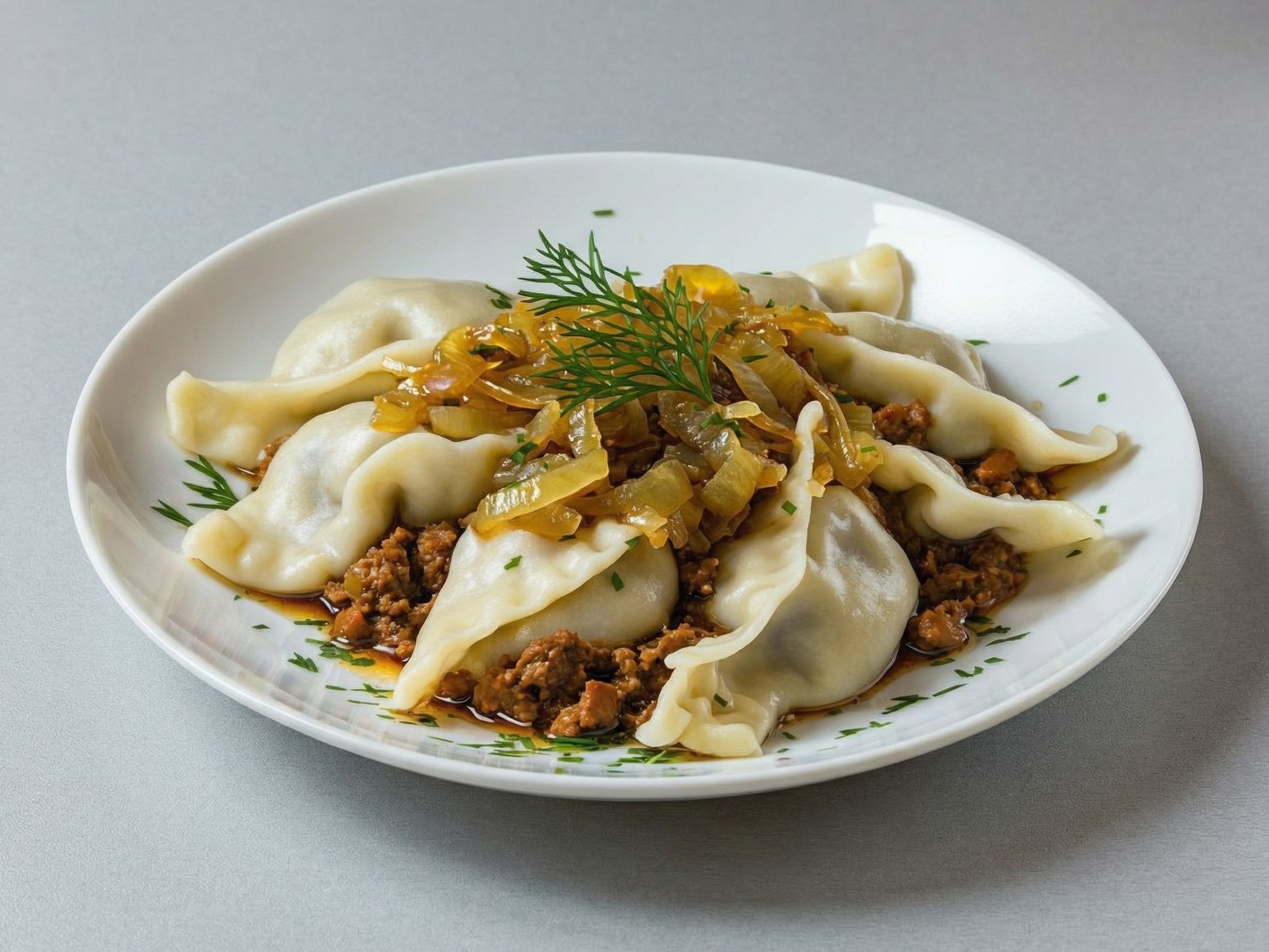 Pierogi z kapustą i grzybami 8szt.