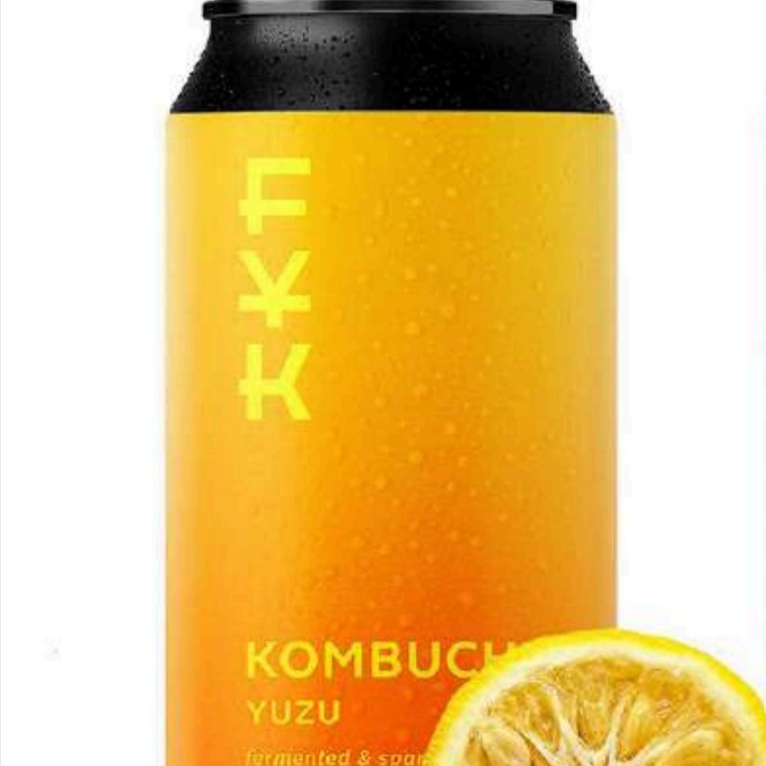 Kombucha Yuzu, puszka 330 ml