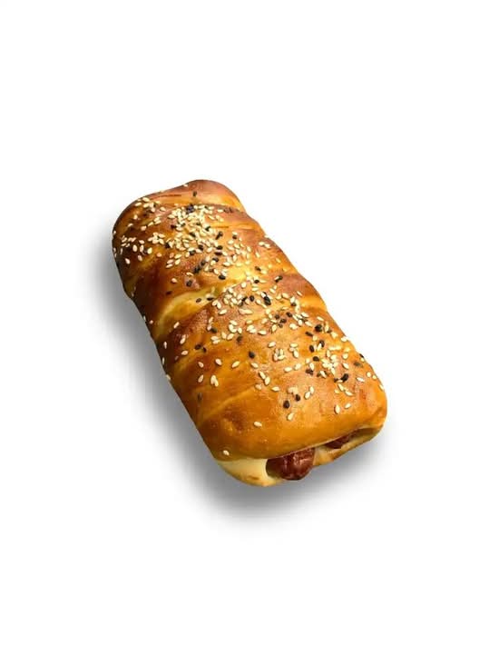 Parówka podwójna w cieście