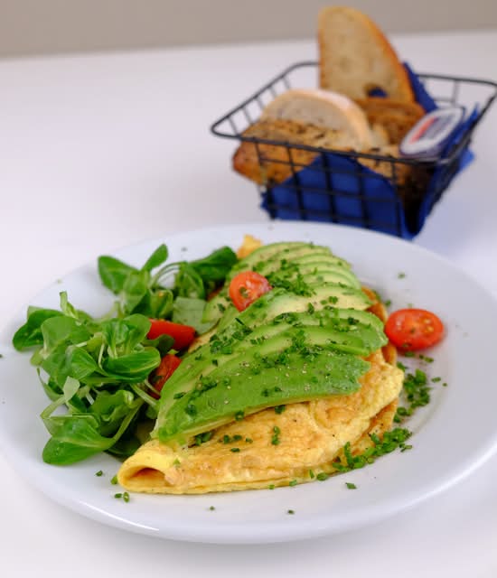 Omlet z Awokado
