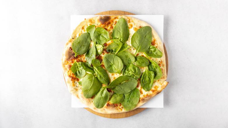 Pizza Pancetta e Spinaci
