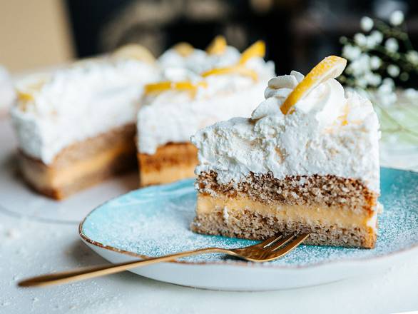 Lemon curd z bezą (kawałek)