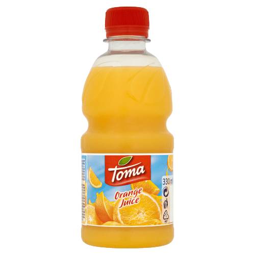 Sok pomarańczowy toma 0,33l