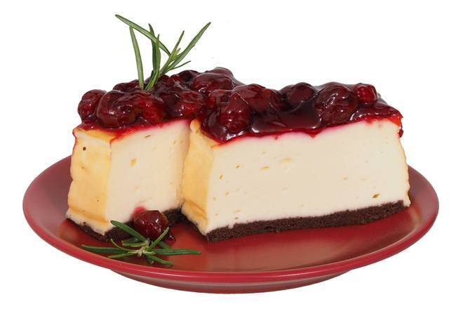 Sernik z wiśniami (ok 600g)