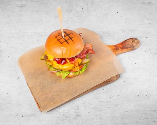 Burger Klasyczny z Bekonem XL