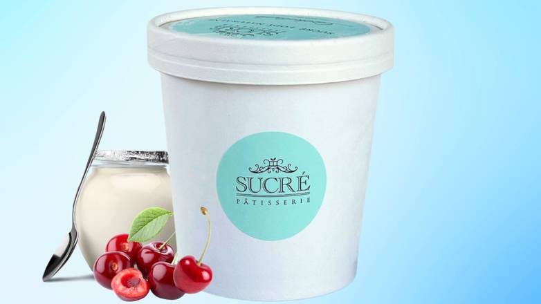 Jogurt z wiśnią