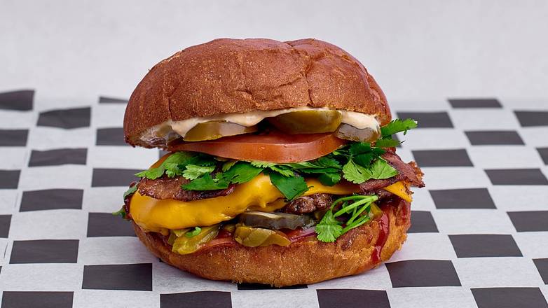 TEX-MEX SMASHED Burger