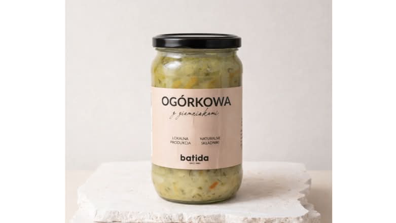 Zupa ogórkowa z ziemniakami