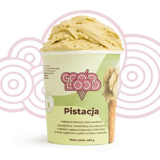 Lody Good Lood – Pistacja Koobek 400g