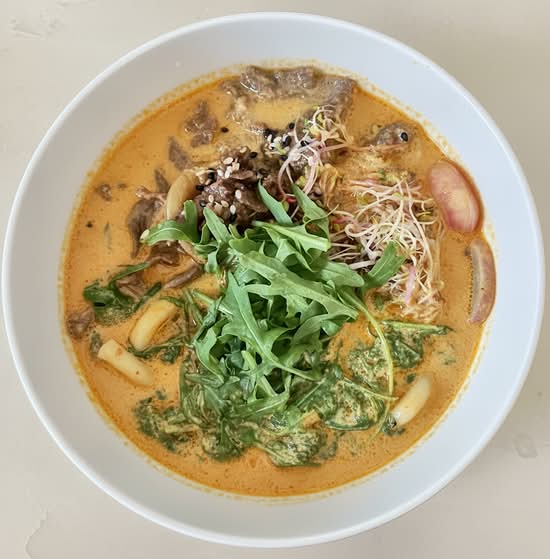 Curry Udon With Beef