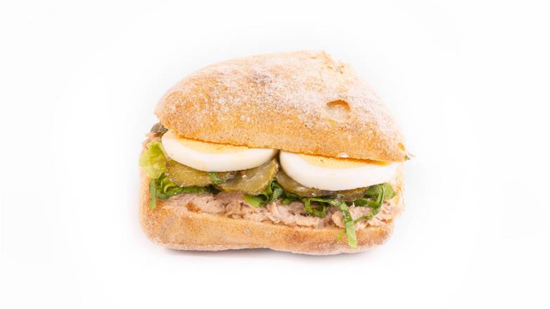 Ciabatta tuńczyk jajko