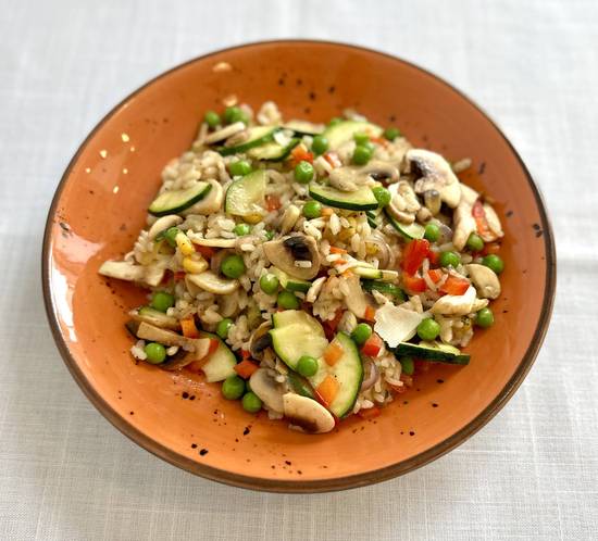 Risotto con Verdure Vegano