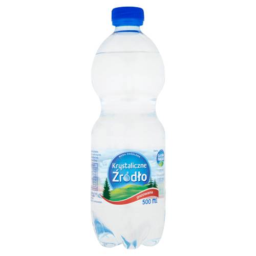 Krystaliczne Źródło woda gazowana 0,5l