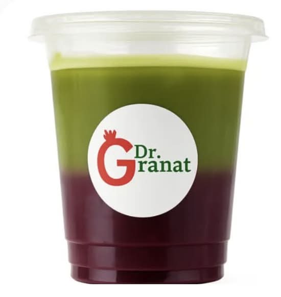 Matcha z Sokiem z Granatu (300 ml)