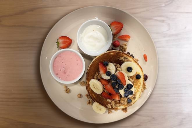 Pancakes granola