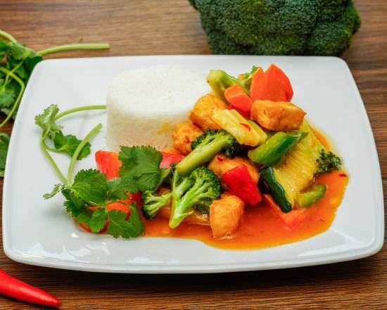 TOFU w sosie Mango