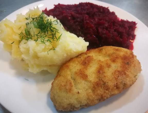 Kotlet Mielony i Zupa