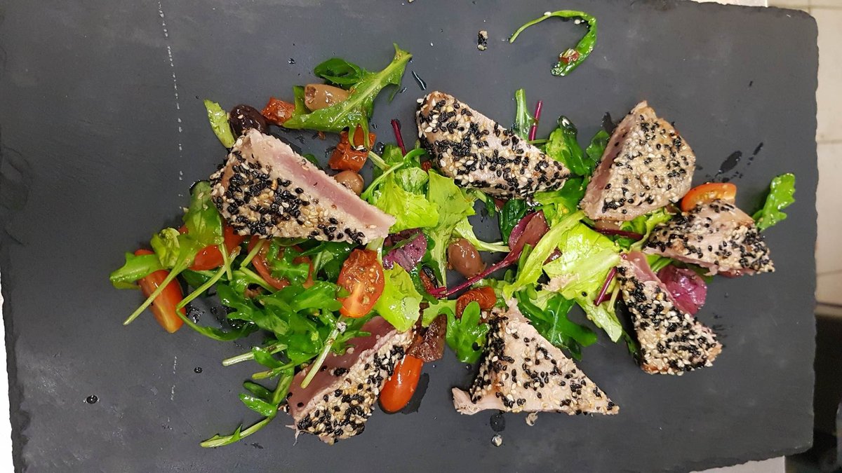 Filetto di tonno al sezamo