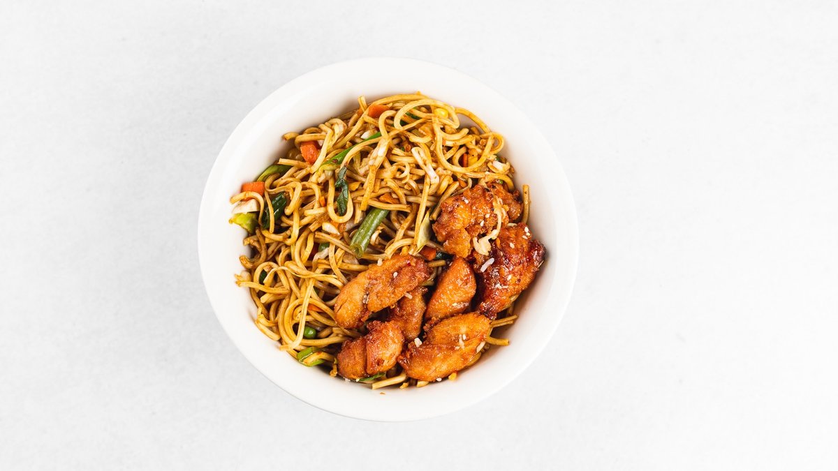 Chow mein kurczak 🌶️