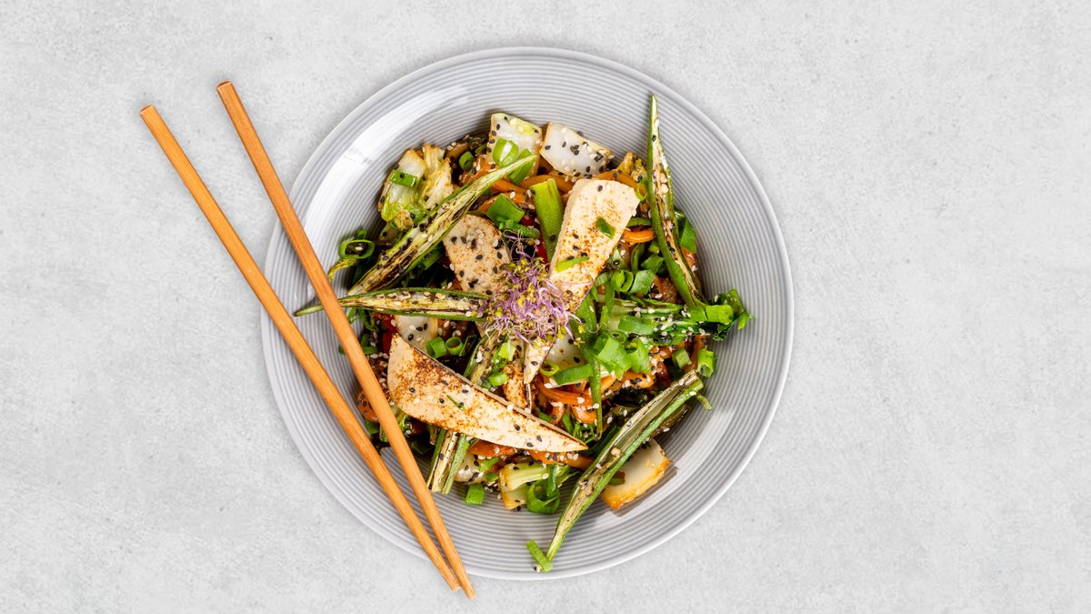 Yaki udon tofu 🌿