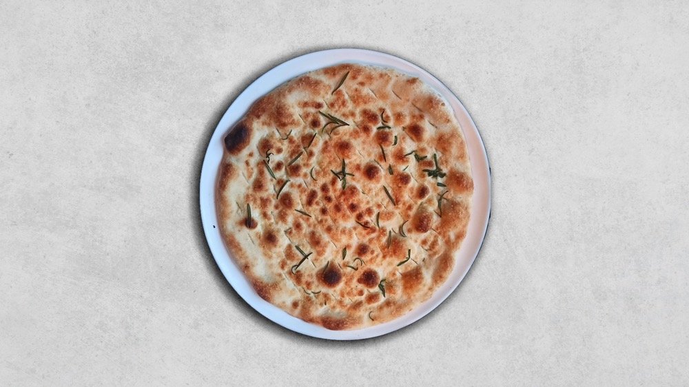 Focaccia z solą i rozmarynem