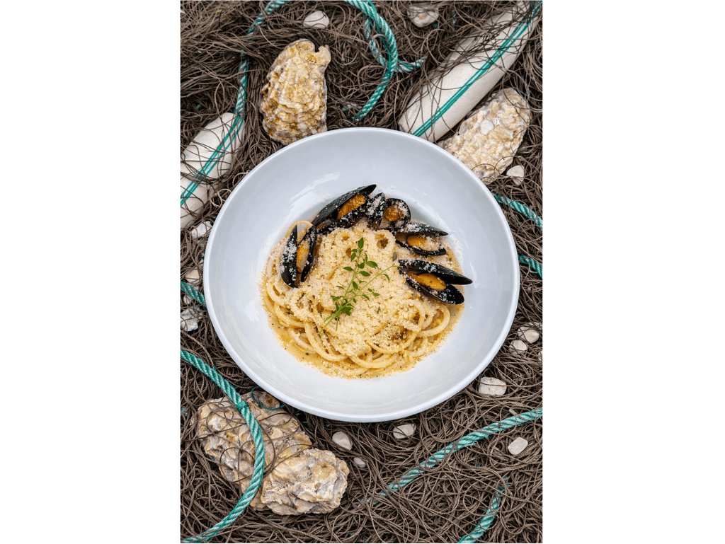 WT Spaghetti z owocami morza