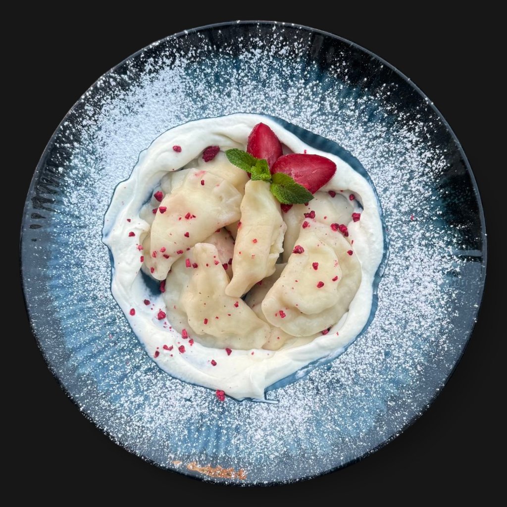 Pierogi na słodko z twarogiem