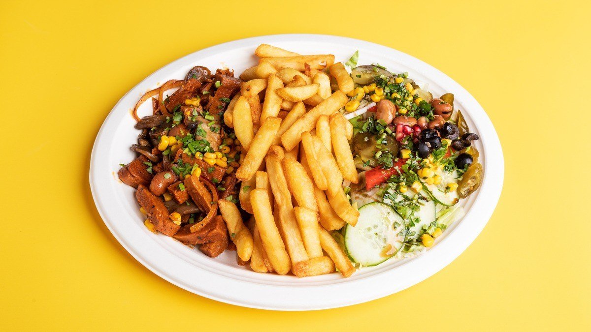 Talerz Veg-Kebab