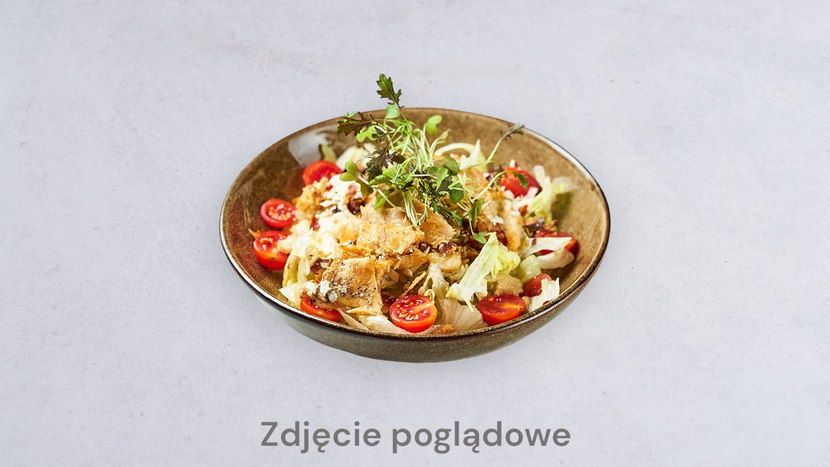 Sałatka Cesar z kurczakiem