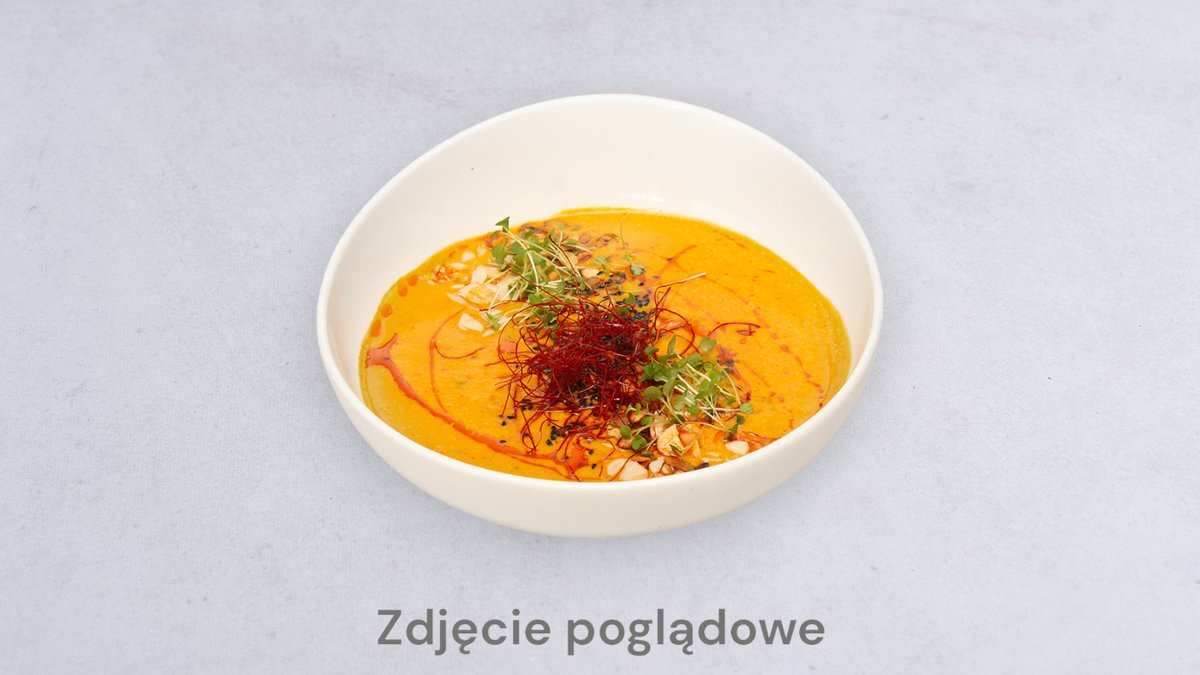 Krem z dyni i batatów z imbirem 🌿